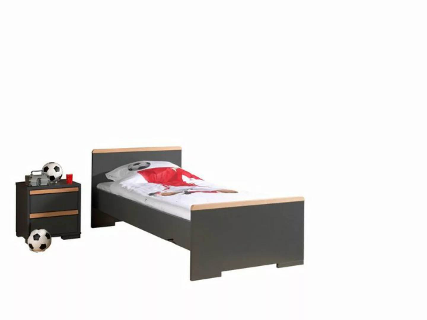 58 aufm Kessel Bettgestell Bett mit Kommode Kariotta Jugendbett Holzwerksto günstig online kaufen