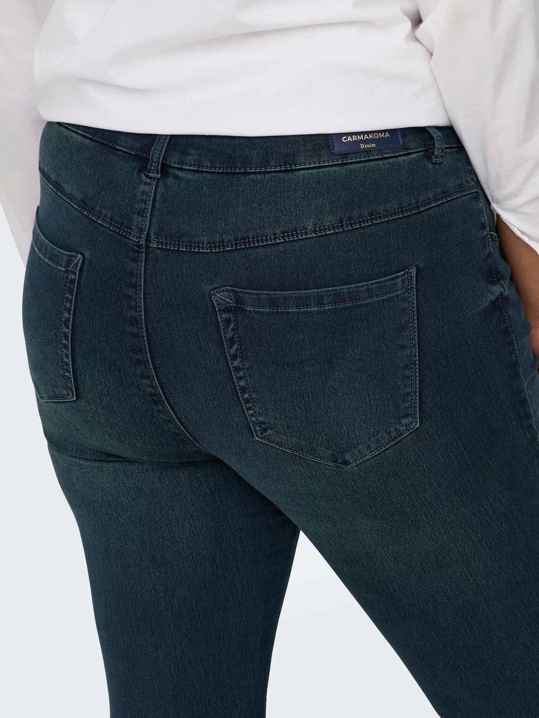 ONLY CARMAKOMA Skinny-fit-Jeans "CARAUGUSTA HW SKINNY DNM BJ558 NOOS" günstig online kaufen