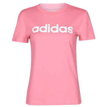 Adidas Linear Kurzarm T-shirt XS Rose Tone / White günstig online kaufen