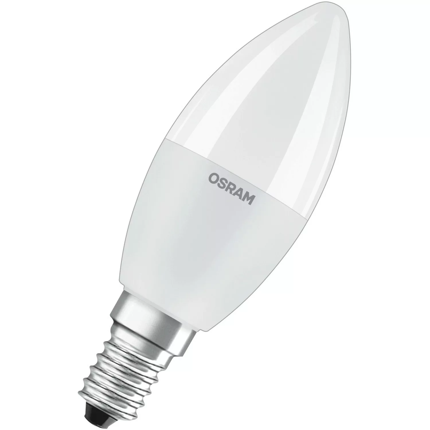 Osram LED-Leuchtmittel E14 Kerzenform 4,9 W 470 lm 10,7 x 3,7 cm (H x Ø) günstig online kaufen