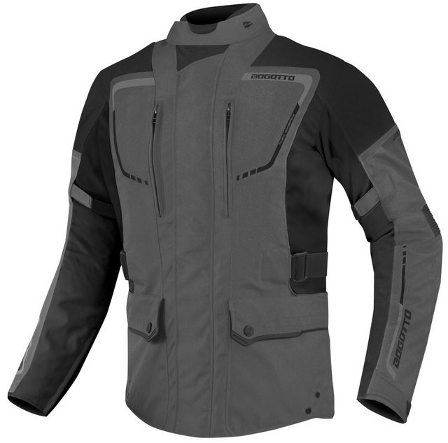 Bogotto Motorradjacke Azury 2in1 wasserdichte Motorrad Textiljacke günstig online kaufen