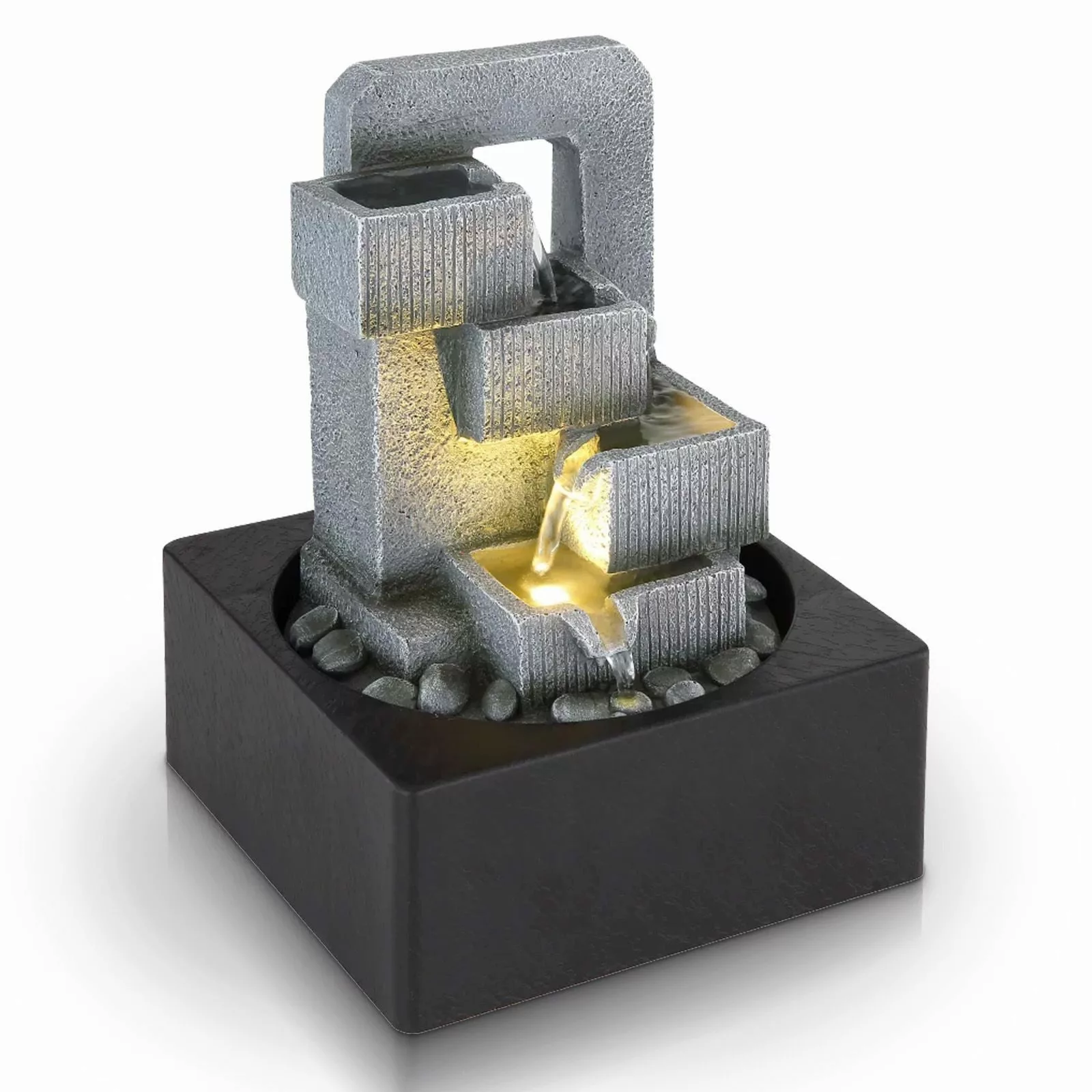bmf-versand Zimmerbrunnen Zimmerbrunnen mit Beleuchtung und günstig online kaufen