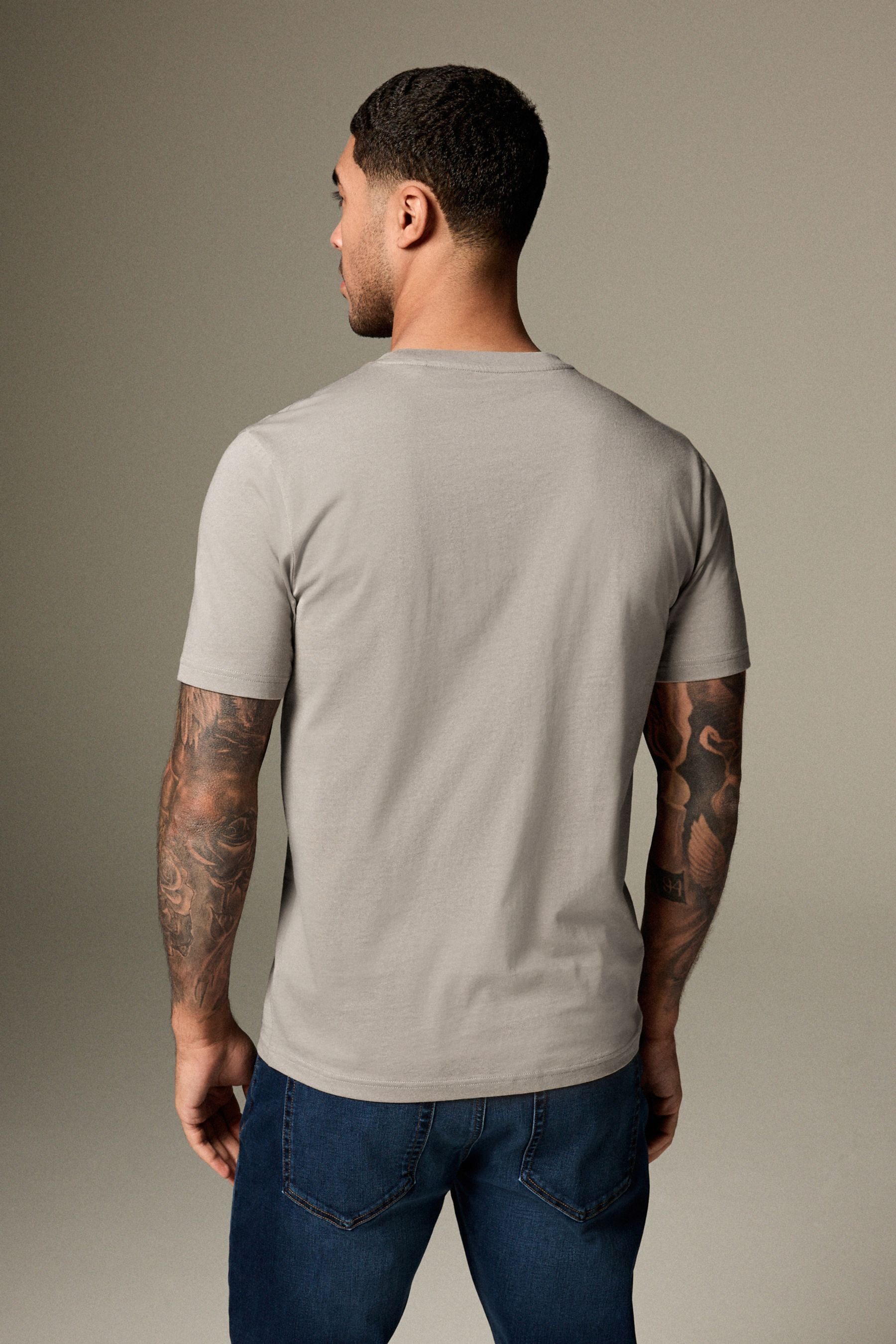 Next T-Shirt Slim Fit Rundhals-T-Shirt (1-tlg) günstig online kaufen