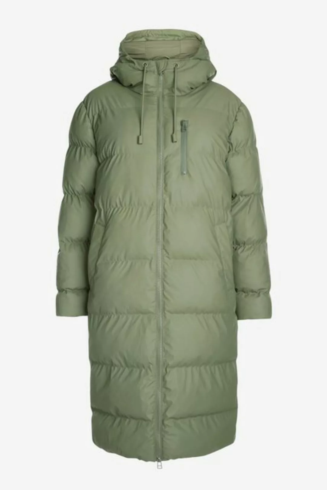 Next Steppmantel Lange wattierte Jacke mit Heatseal und Gummi (1-tlg) günstig online kaufen