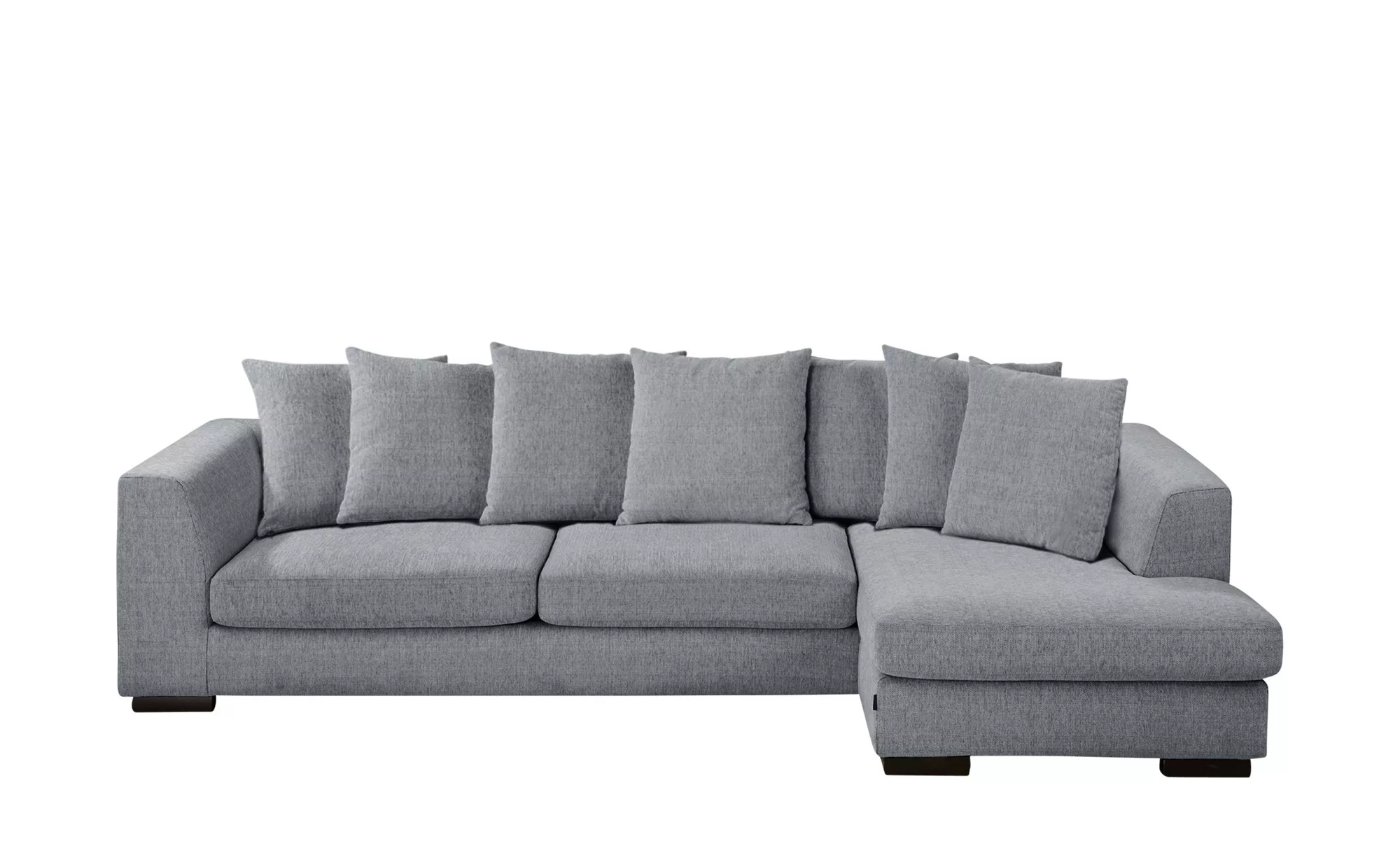 SOHO Wohnlandschaft  Paulina - grau - 80 cm - Polstermöbel > Sofas > Ecksof günstig online kaufen