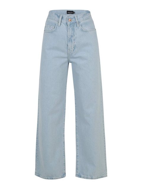 Pieces (Petite) Weite Jeans Flikka (1-tlg) Plain/ohne Details günstig online kaufen