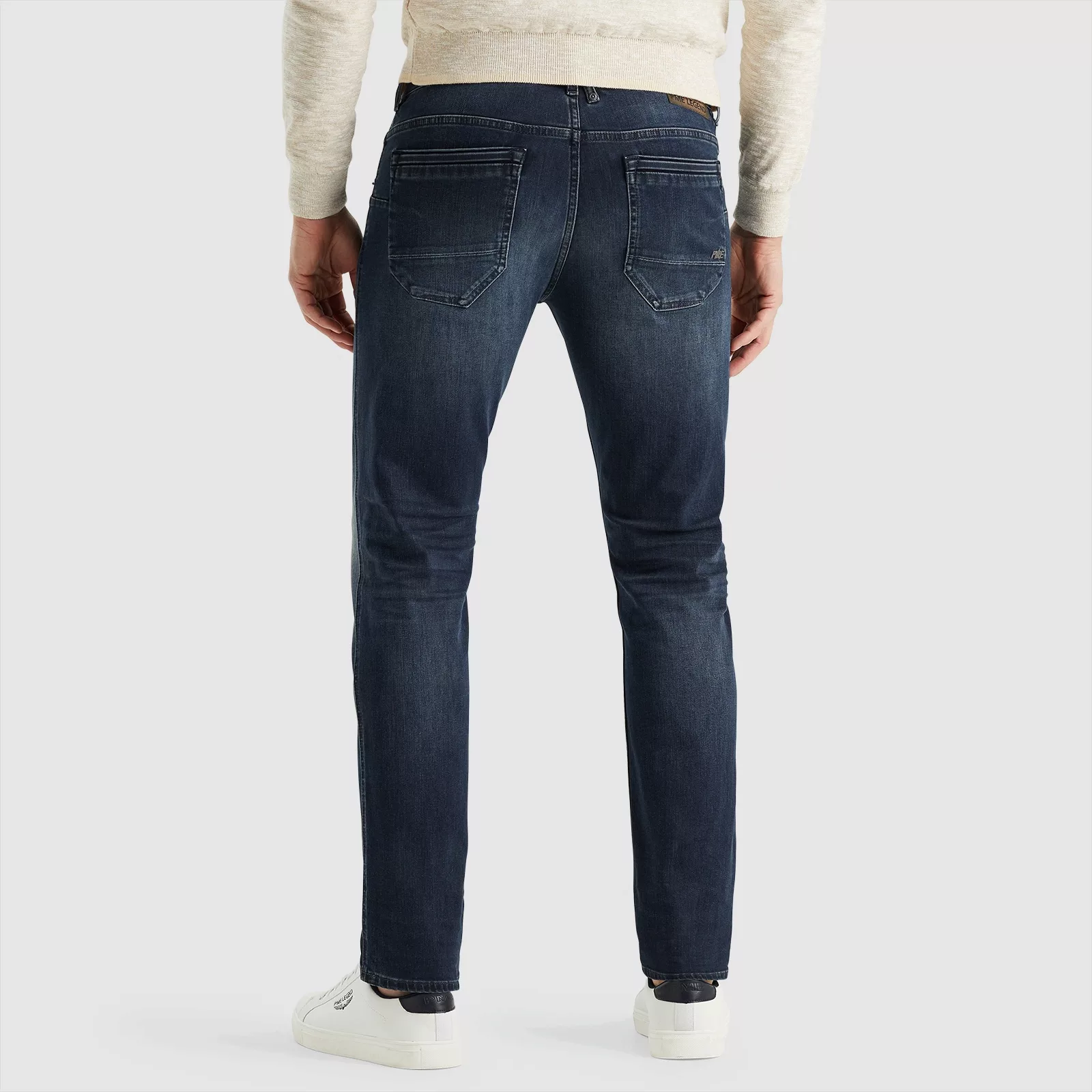 PME Legend Herren Jeans NIGHTFLIGHT - Regular Fit - Blau - Dark Clean Blue günstig online kaufen