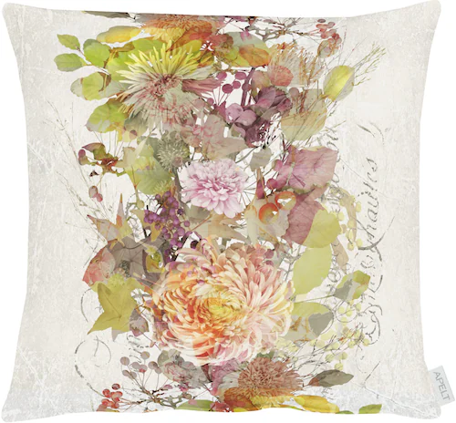 APELT Dekokissen »5252«, mit Blüten-Motiv, Kissenhülle ohne Füllung, 1 Stüc günstig online kaufen