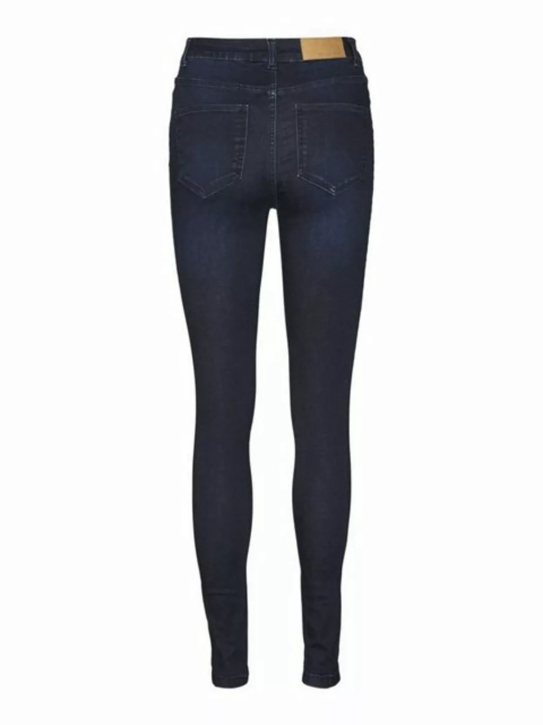 Noisy May Damen Jeans NMCALLIE HW SKINNY JEANS VI241DB Skinny Fit Blau - Da günstig online kaufen