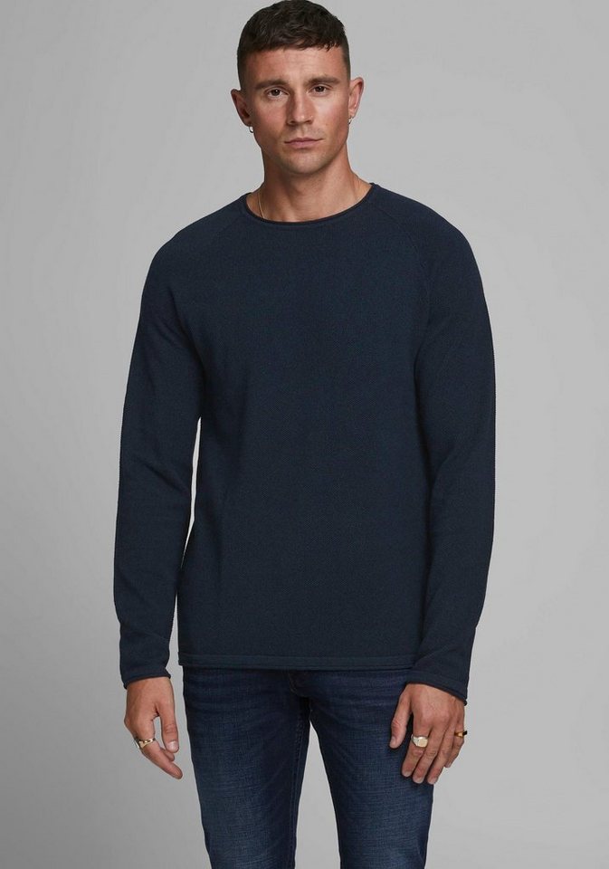 Jack & Jones Rundhalspullover HILL KNIT günstig online kaufen