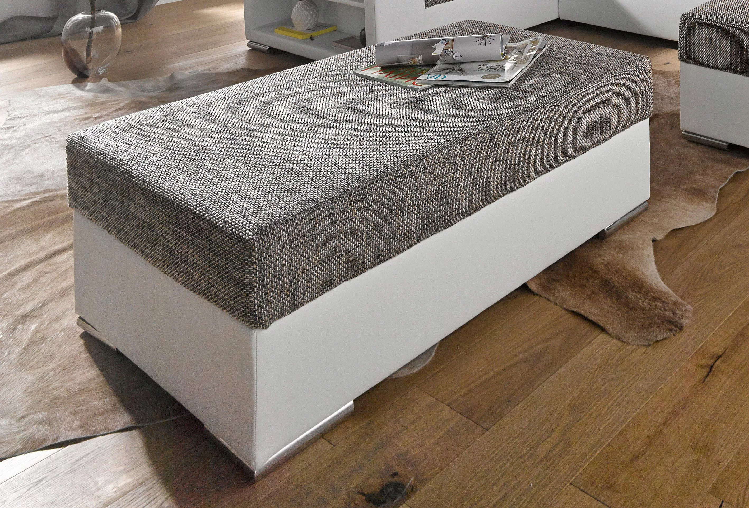 COLLECTION AB Hocker "John", Frei im Raum stellbar, wahlweise mit Federkern günstig online kaufen
