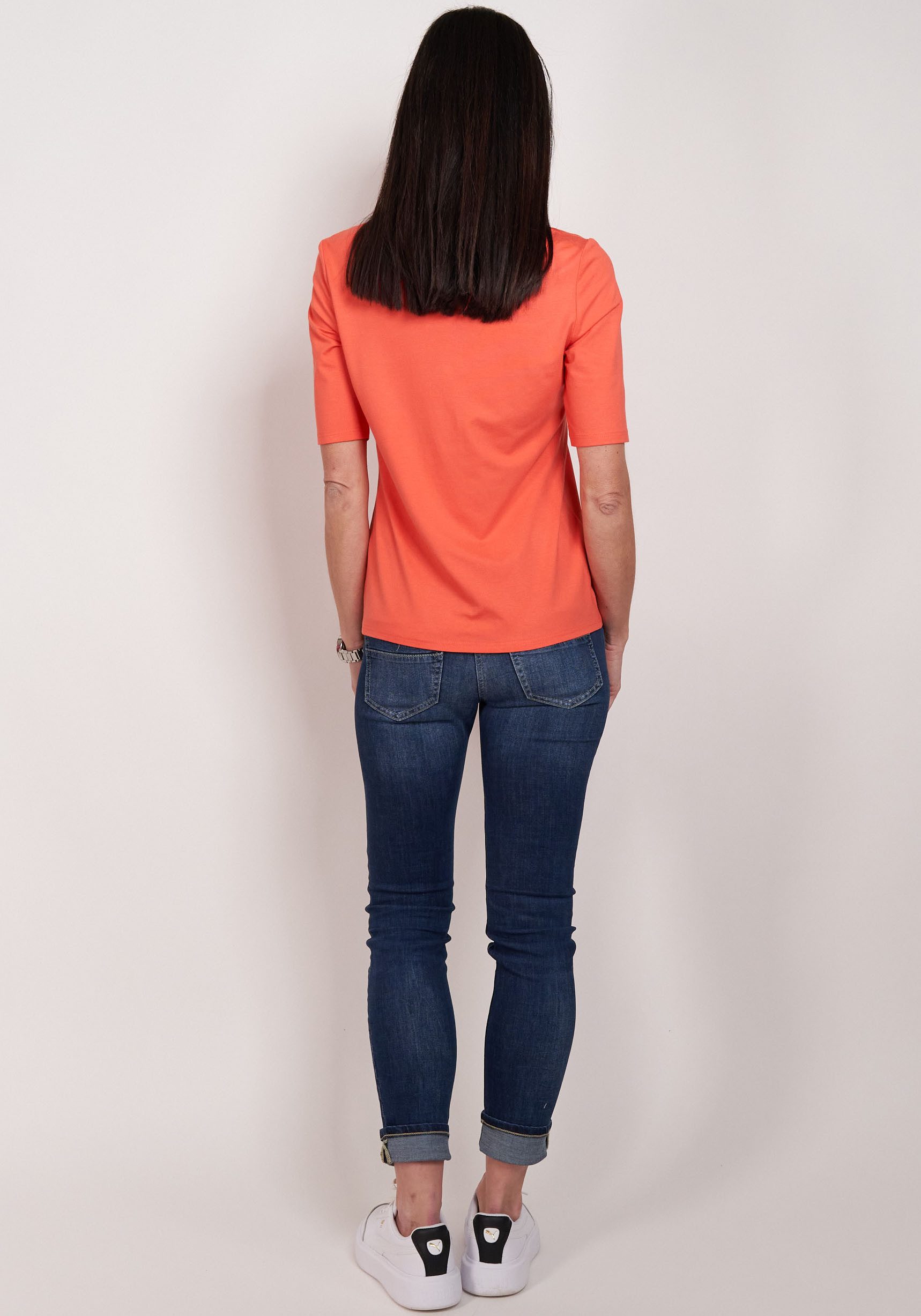 Seidel Moden V-Shirt mit Halbarm aus günstig online kaufen