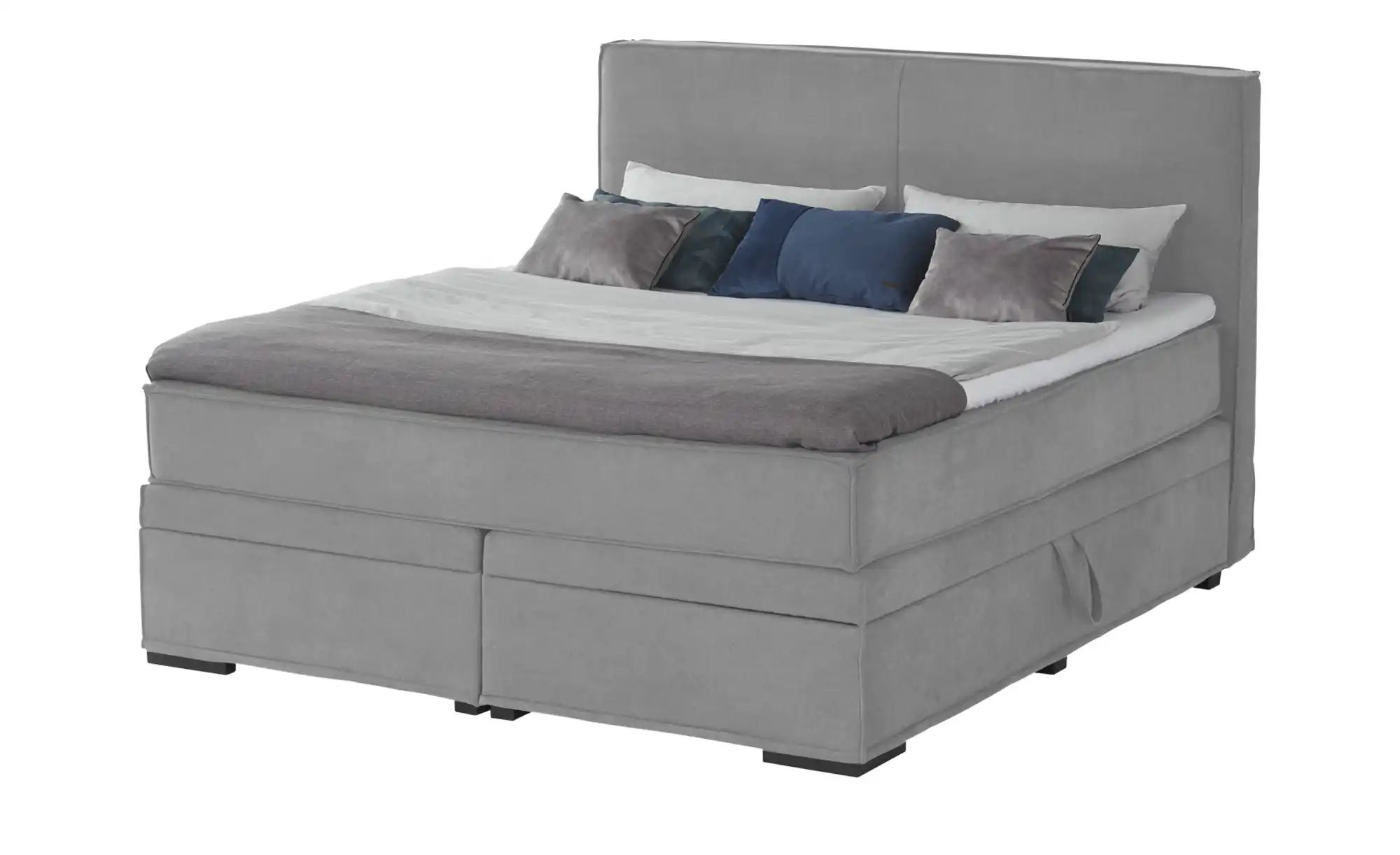 Boxi Boxspringbett mit Bettkasten Boxi Urban ¦ grau ¦ Maße (cm): B: 160 H: günstig online kaufen