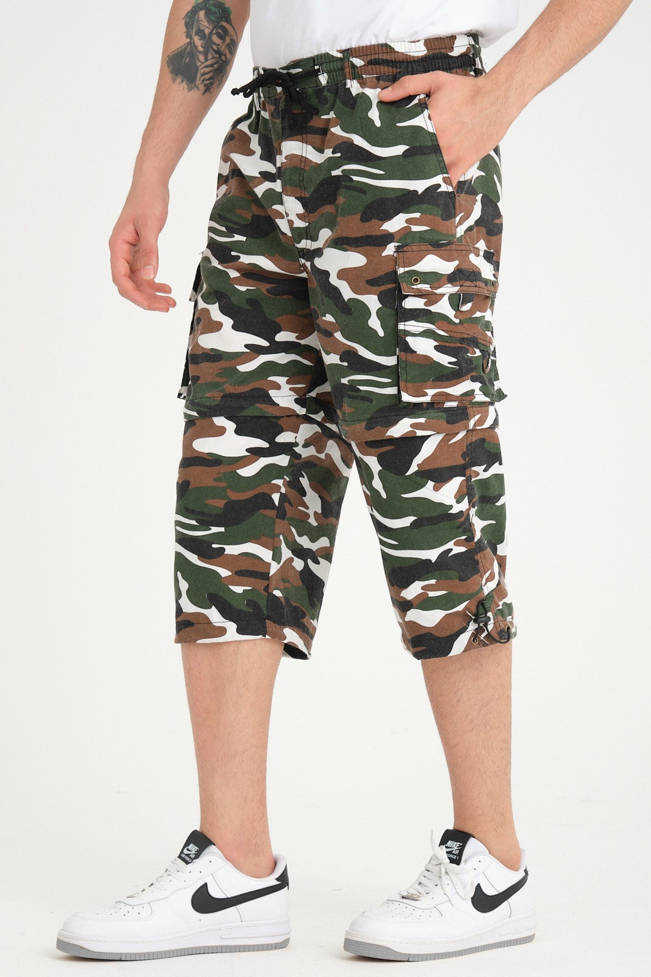 Kendindza Collection Cargoshorts Zipp Off Bermuda günstig online kaufen
