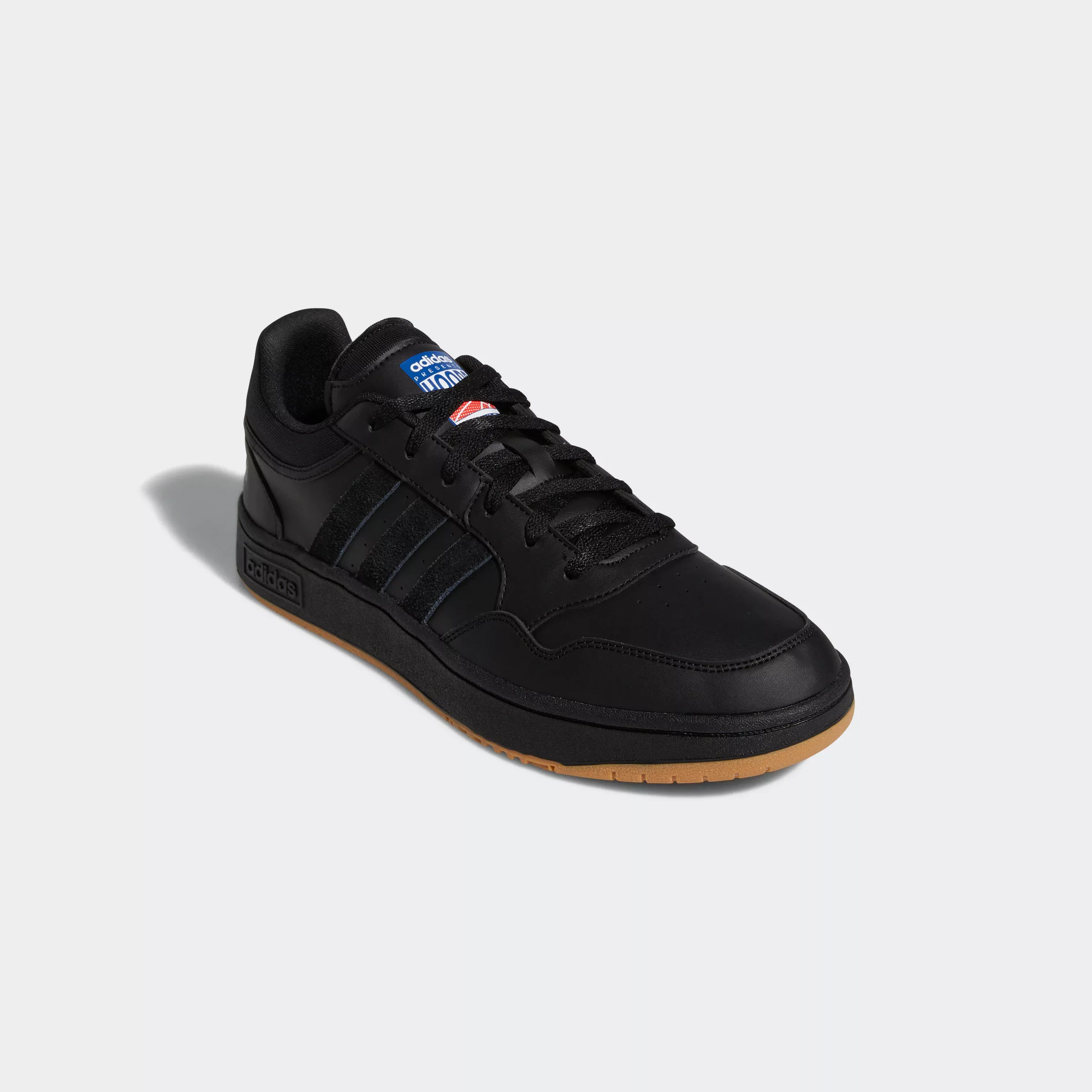 adidas Hoops 3.0 Sneaker Herren schwarz|schwarz|schwarz günstig online kaufen