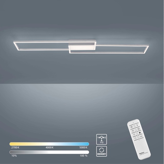 JUST LIGHT Deckenleuchte »ASMIN«, 3 flammig, Leuchtmittel LED-Board-LED-Boa günstig online kaufen