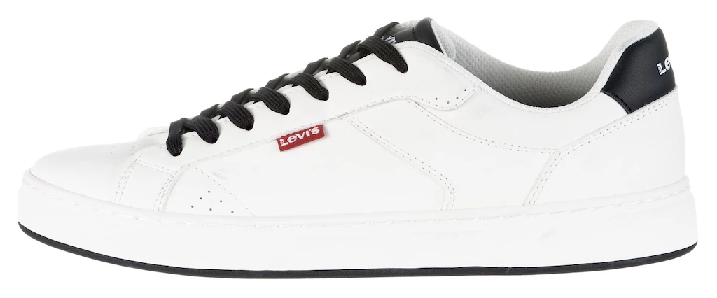 Levis Sneaker "RUCKER", Freizeitschuh, Halbschuh, Schnürschuh mit rotem Lab günstig online kaufen