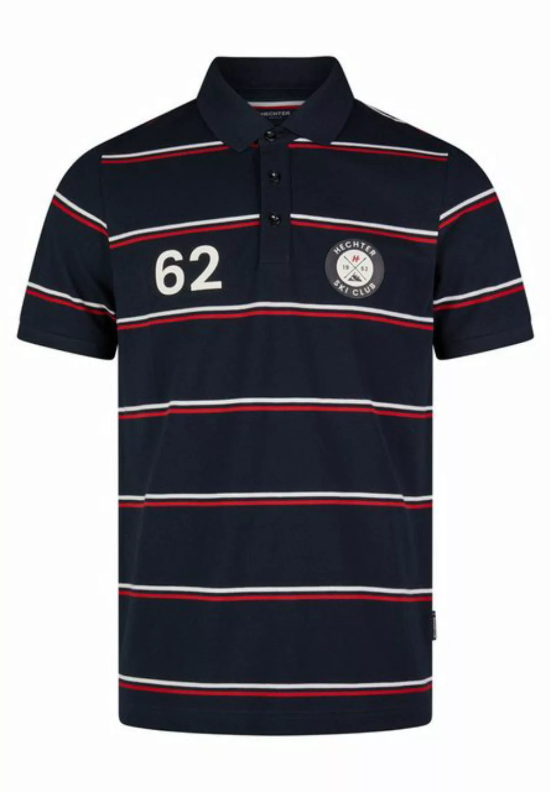 HECHTER PARIS Poloshirt Streifen-Polo Piquee im Streifen-Design günstig online kaufen