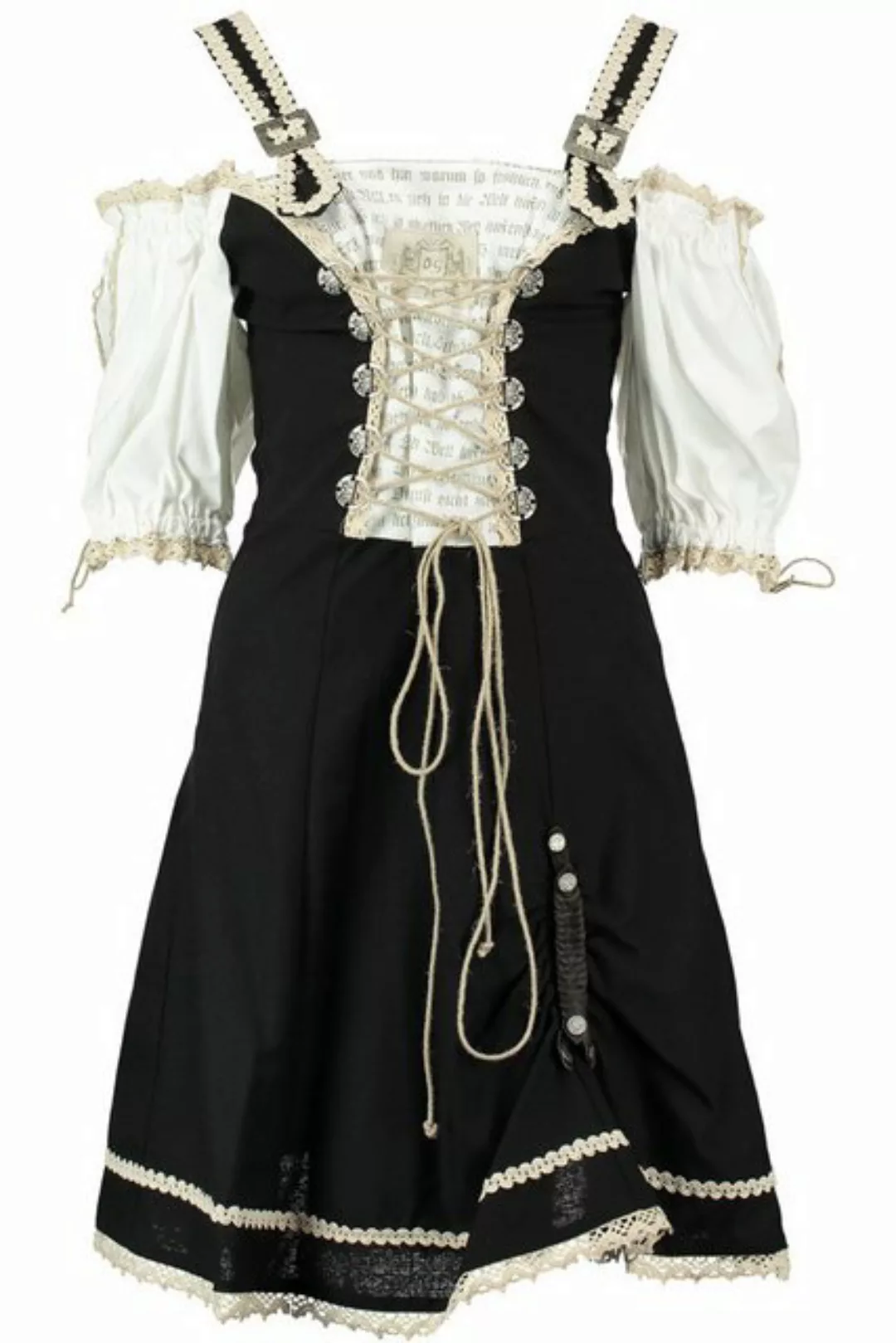 German Wear Dirndl OD1 1-teiliges Midi-Dirndl Landhaus Kleid Dirndel günstig online kaufen