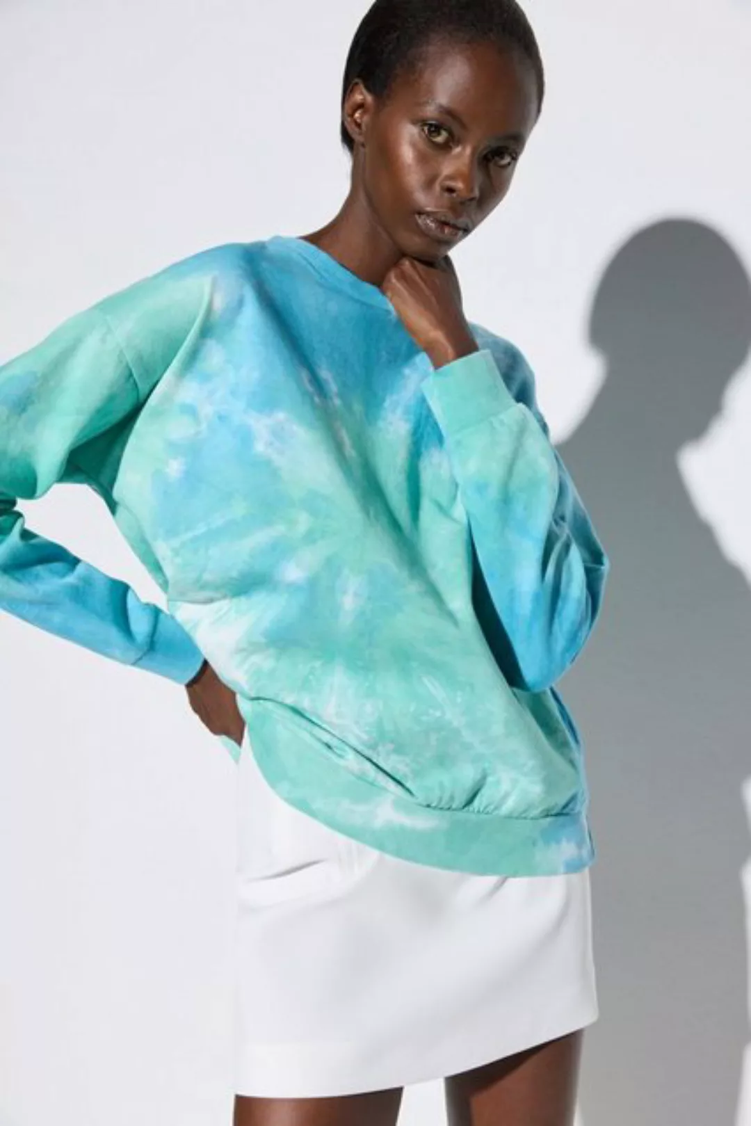 No Matter What Sweatshirt mit Batik Optik günstig online kaufen