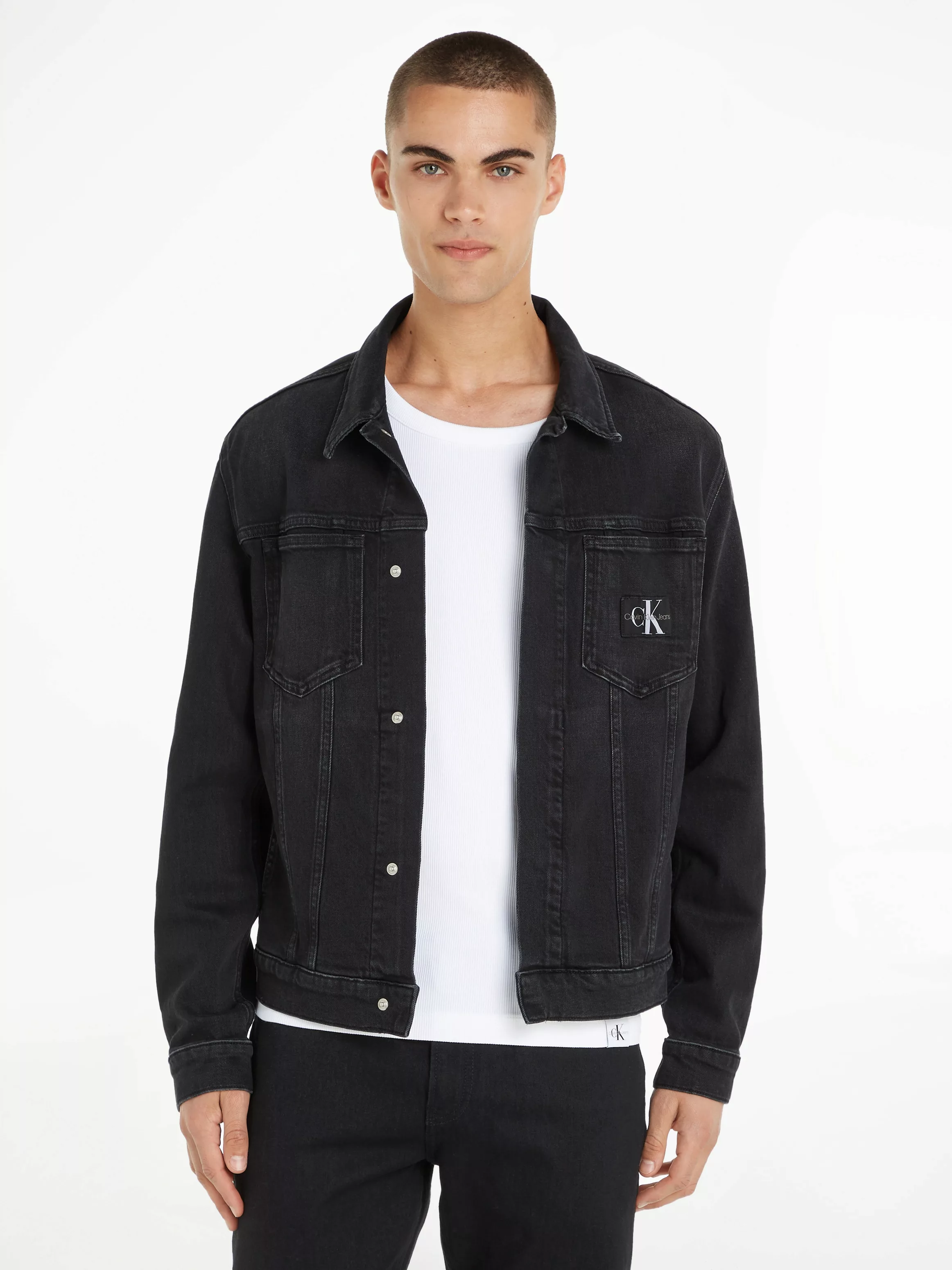 Calvin Klein Jeans Jeansjacke "SLIM DENIM JACKET" günstig online kaufen