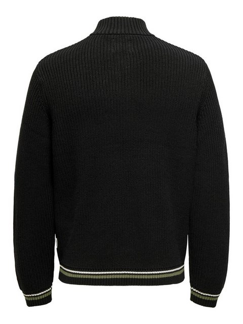 ONLY & SONS Strickpullover Strickpullover Stehkragen Regular Fit Langarm 79 günstig online kaufen