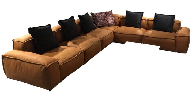 JVmoebel Ecksofa Ecksofa Wohnlandschaft Couch Polster Möbel Stoffsofa Eckga günstig online kaufen