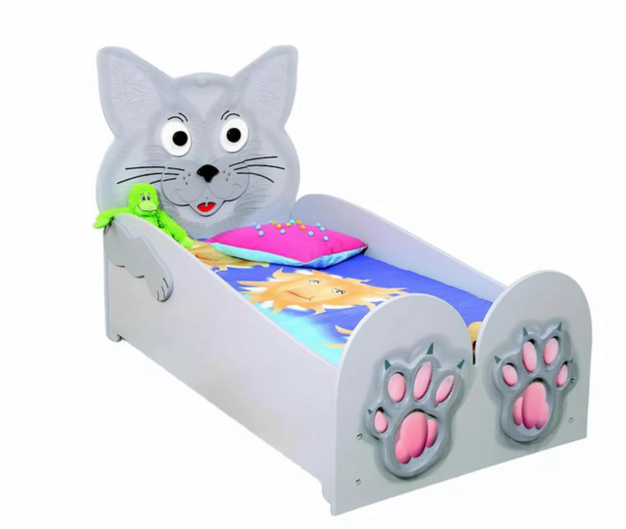 Xlmoebel Bett Neuartiges Kinderbett mit Wolf-Motiv für stilvolles Kinderzim günstig online kaufen