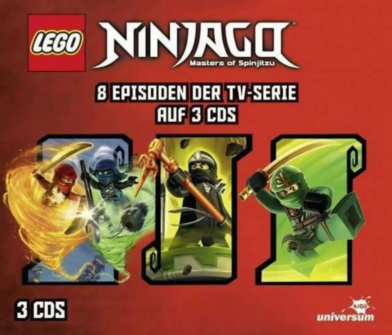 Leonine Hörspiel-CD Lego Ninjago Hörspielbox 6 günstig online kaufen