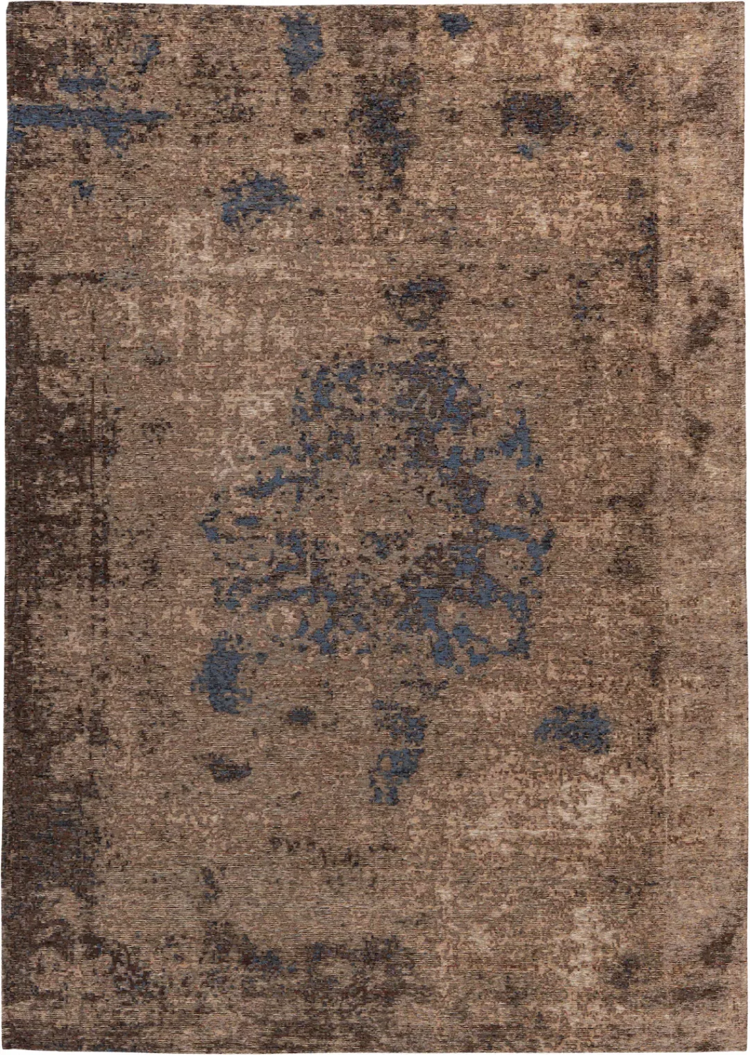Padiro Teppich »Charme 625«, rechteckig, 5 mm Höhe, Chenille Flachgewebe im günstig online kaufen