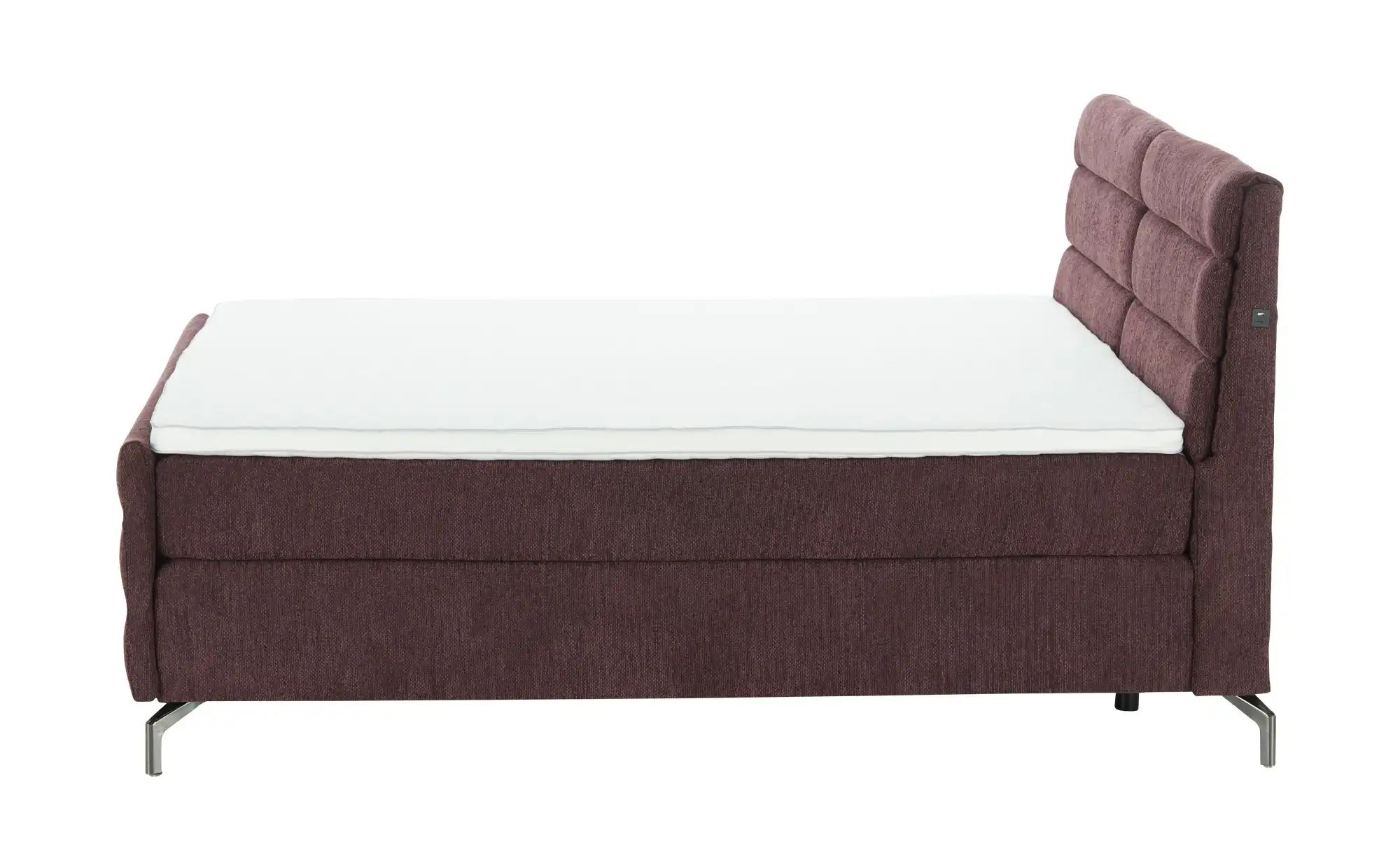 pop Boxspringbett  Maranello ¦ lila/violett ¦ Maße (cm): B: 180 Betten > Ko günstig online kaufen