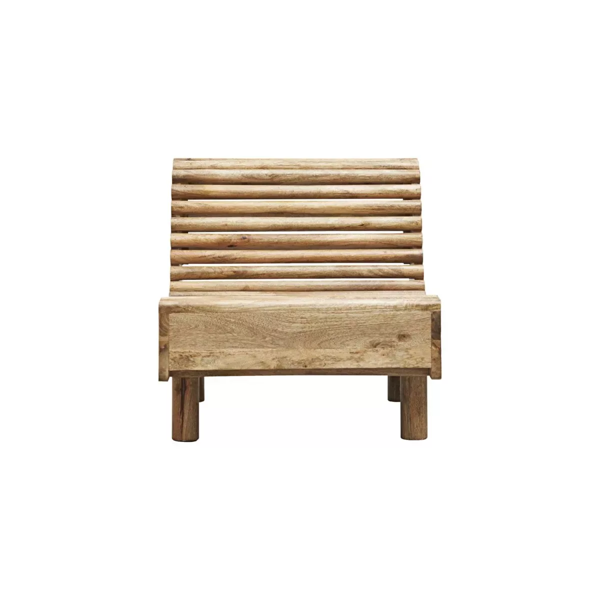 Lounge Sessel Wave mehrfarbig aus Holz günstig online kaufen