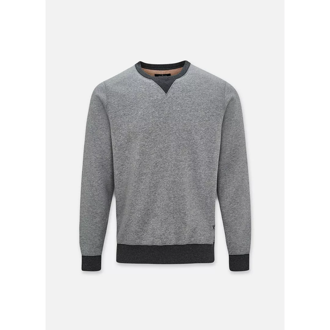 Hackett Refined Sweatshirt S Grey Marl günstig online kaufen