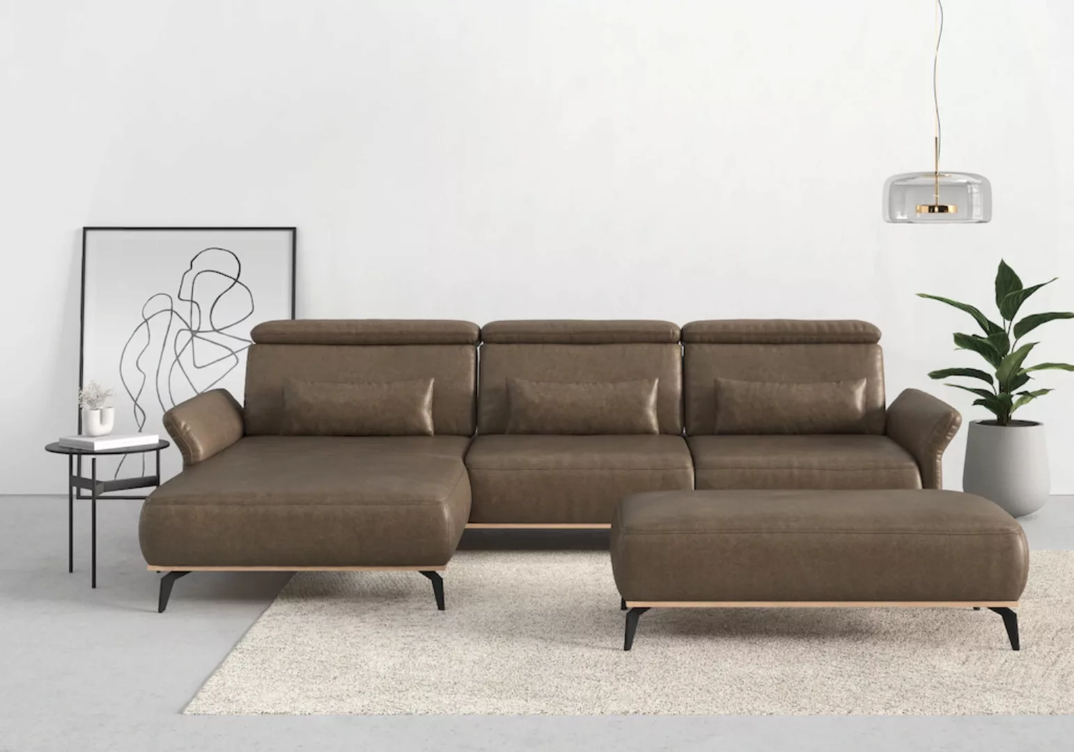 Places of Style Ecksofa "Fjord L-Form" günstig online kaufen