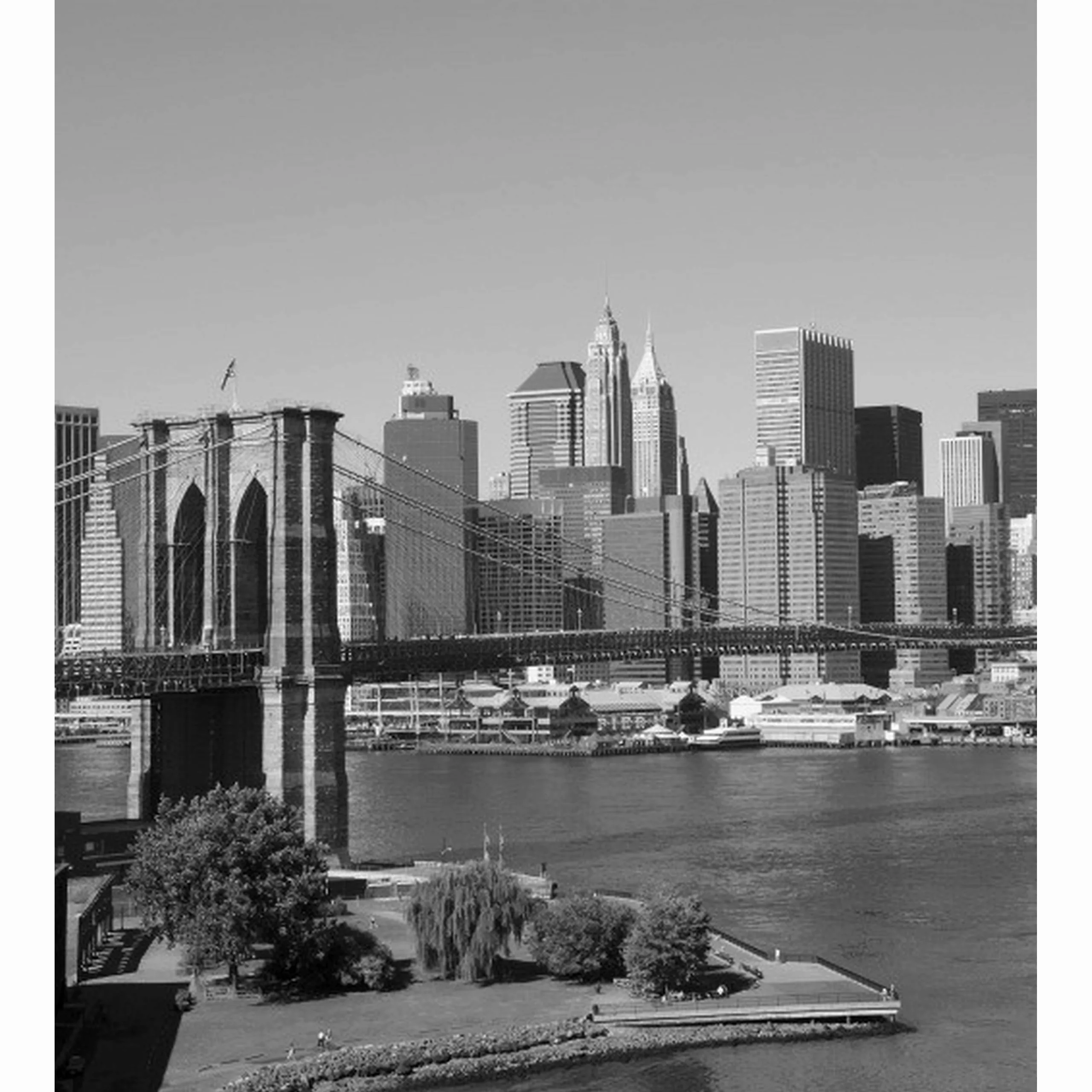 Fototapete MANHATTAN GRAY  | MS-3-0010 | Schwarz | Digitaldruck auf Vliestr günstig online kaufen