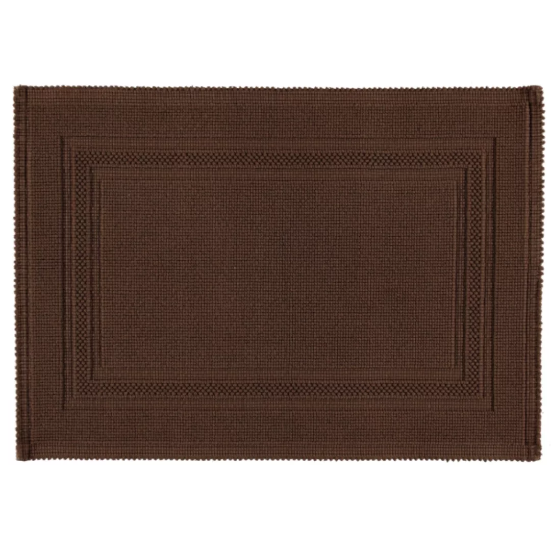 Rhomtuft - Badematte Gala - Farbe: mocca - 406 - 50x70 cm günstig online kaufen