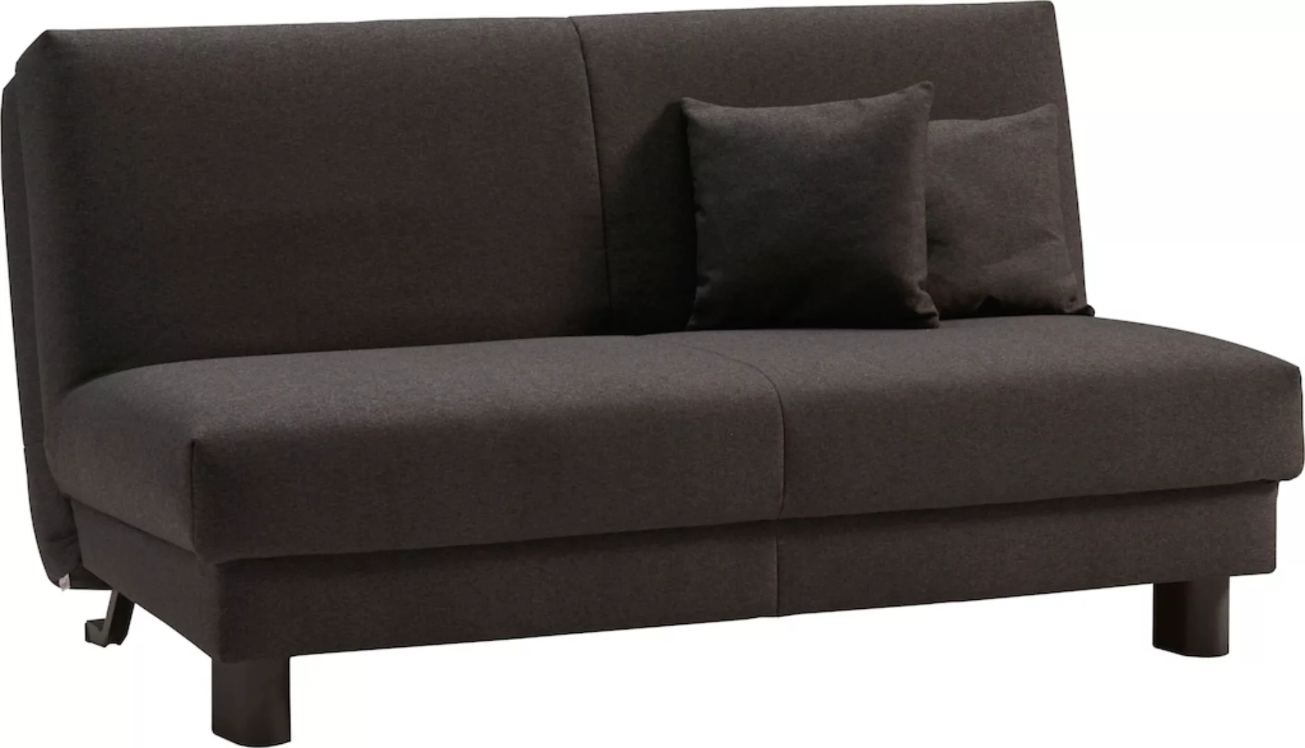 ell + ell Schlafsofa »Enny«, Breite 180 cm, Liegehöhe 40 cm, Füße schwarz günstig online kaufen