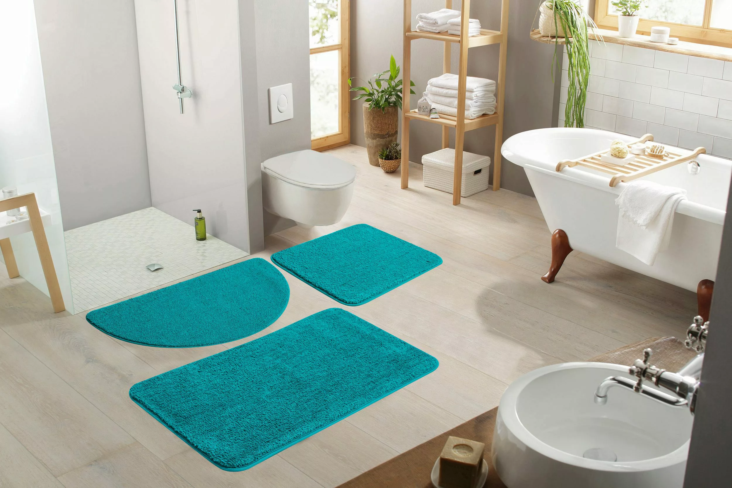 my home Badematte Regona, Badteppich, Badvorleger, günstig online kaufen