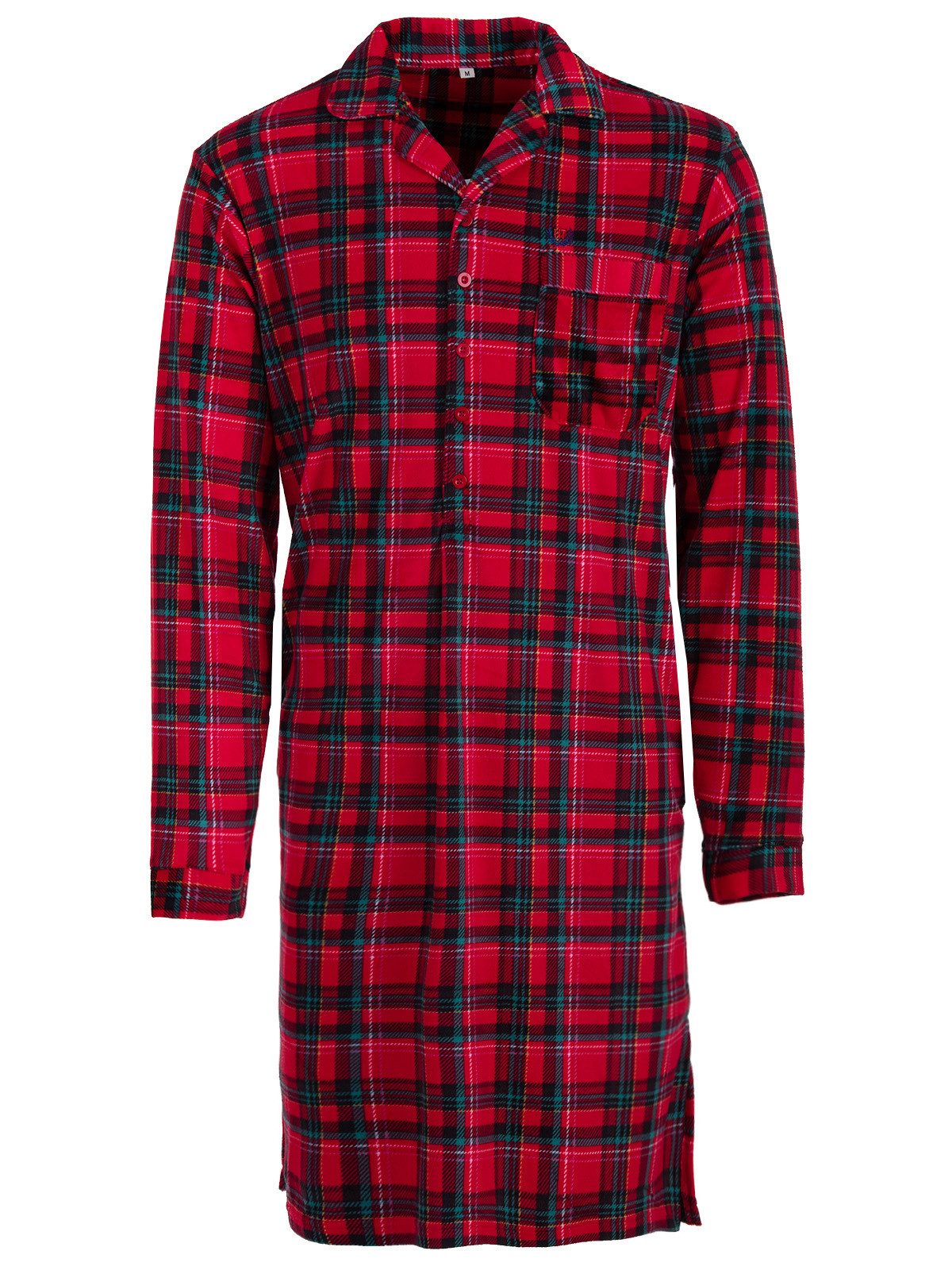 Henry Terre Nachthemd Velour Nachthemd langarm günstig online kaufen