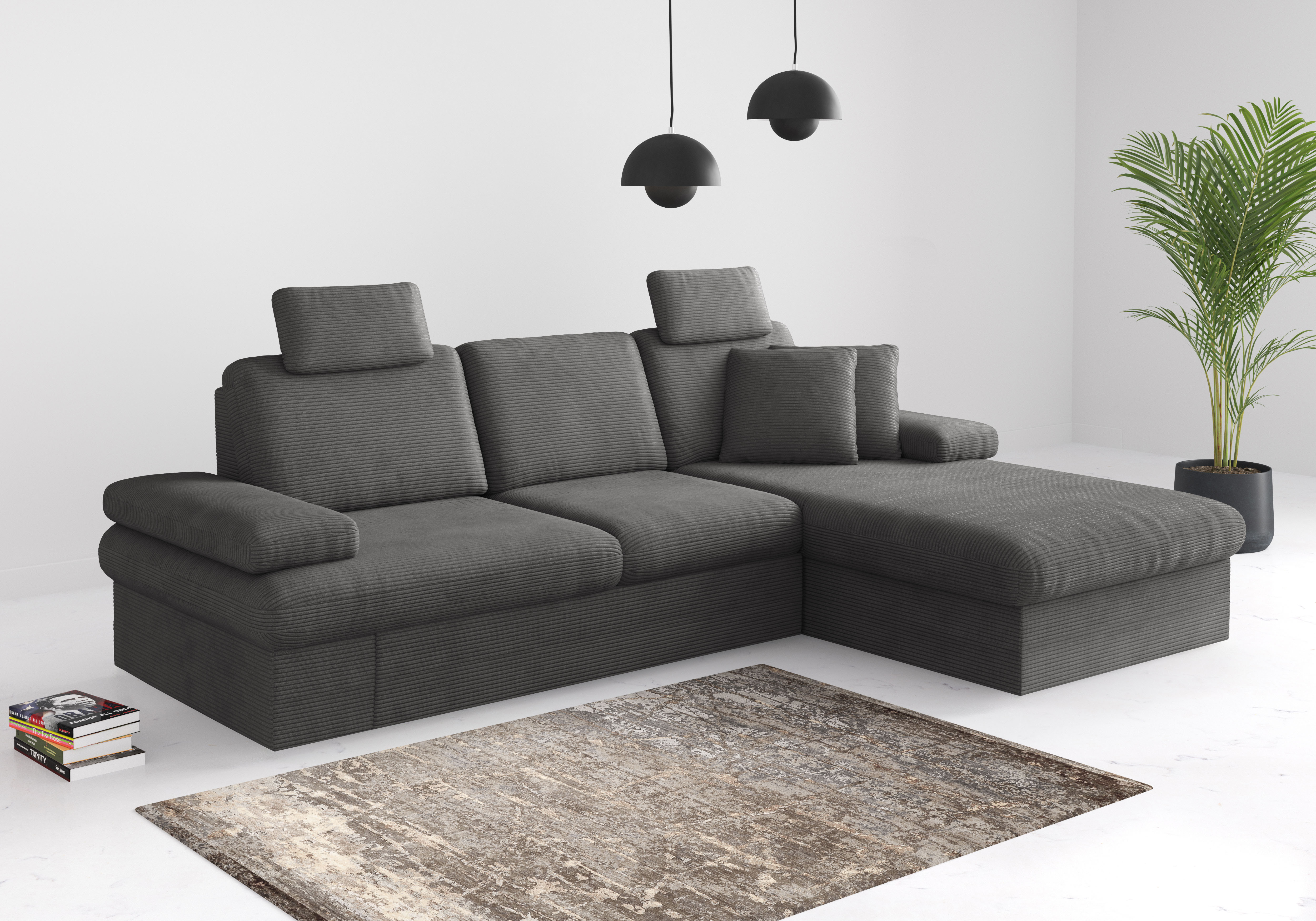 sit&more Ecksofa "Moreno", mit Armteilverstellung,wahlweise mit Bettfunktio günstig online kaufen