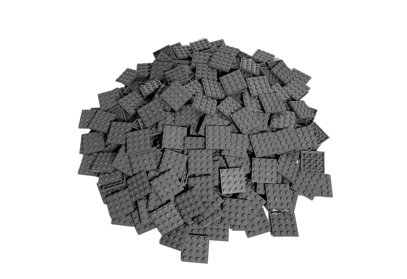 LEGO® Spielbausteine LEGO® 4x4 Platten Bauplatten Dunkelgrau NEU! Menge 50x günstig online kaufen