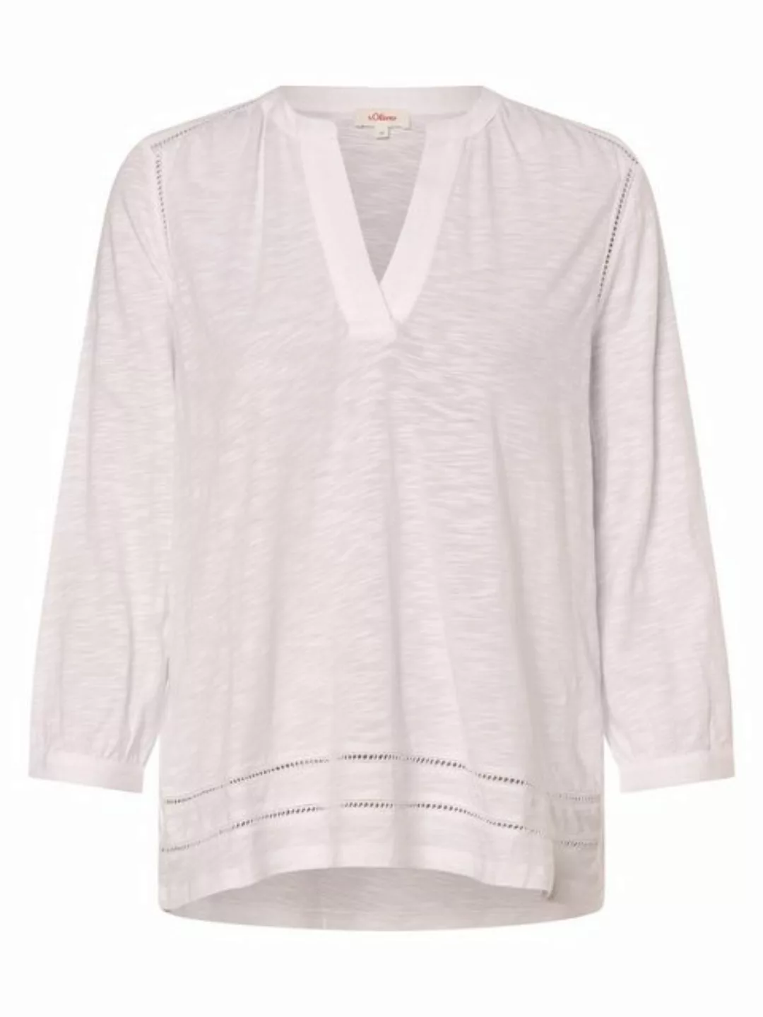 s.Oliver 3/4-Arm-Shirt 3/4-Arm-Bluse aus Viskosestretch günstig online kaufen