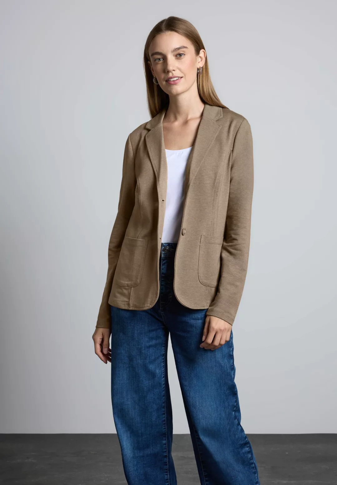 STREET ONE Longblazer - Blazer - leichte Jacke - Basic Blazer günstig online kaufen