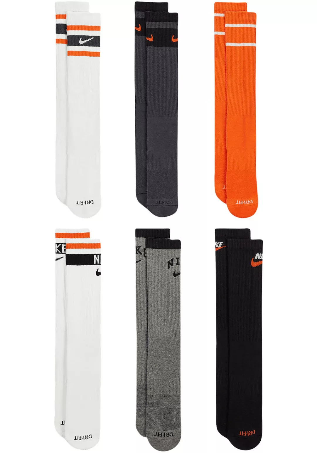 Nike Sportsocken "Everyday Plus Cushioned Crew Socks (-Pack)", (6 Paar) günstig online kaufen