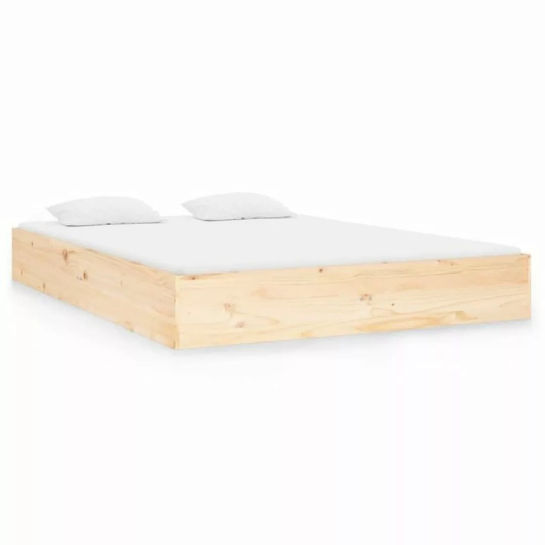 furnicato Bett Massivholzbett 120x190 cm günstig online kaufen