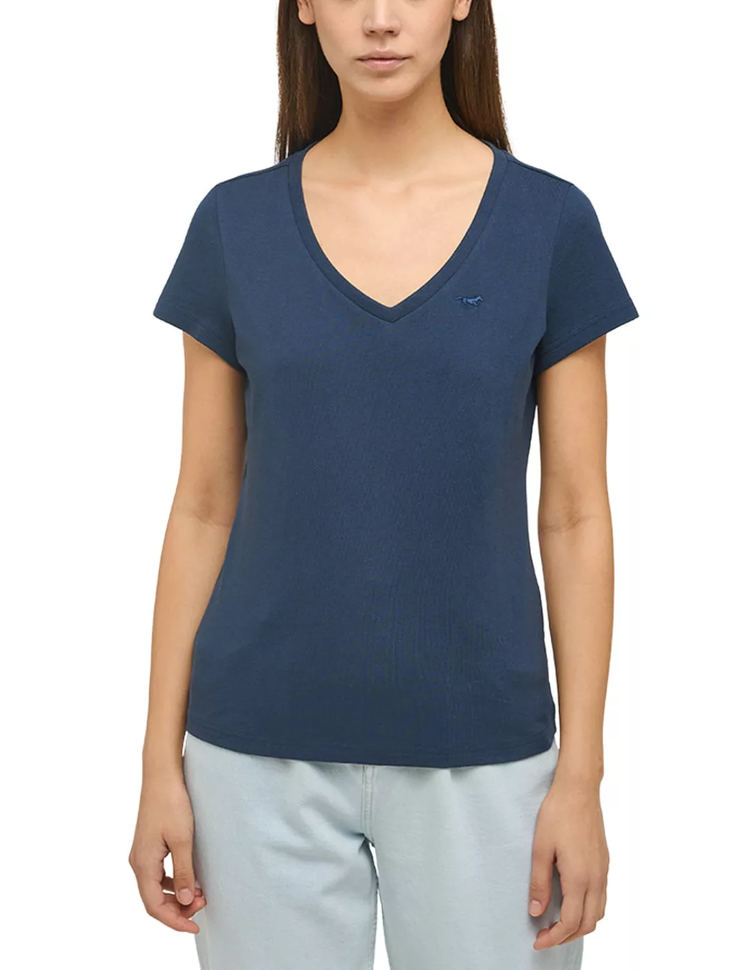 MUSTANG V-Shirt "Style Alexia V Basic" günstig online kaufen