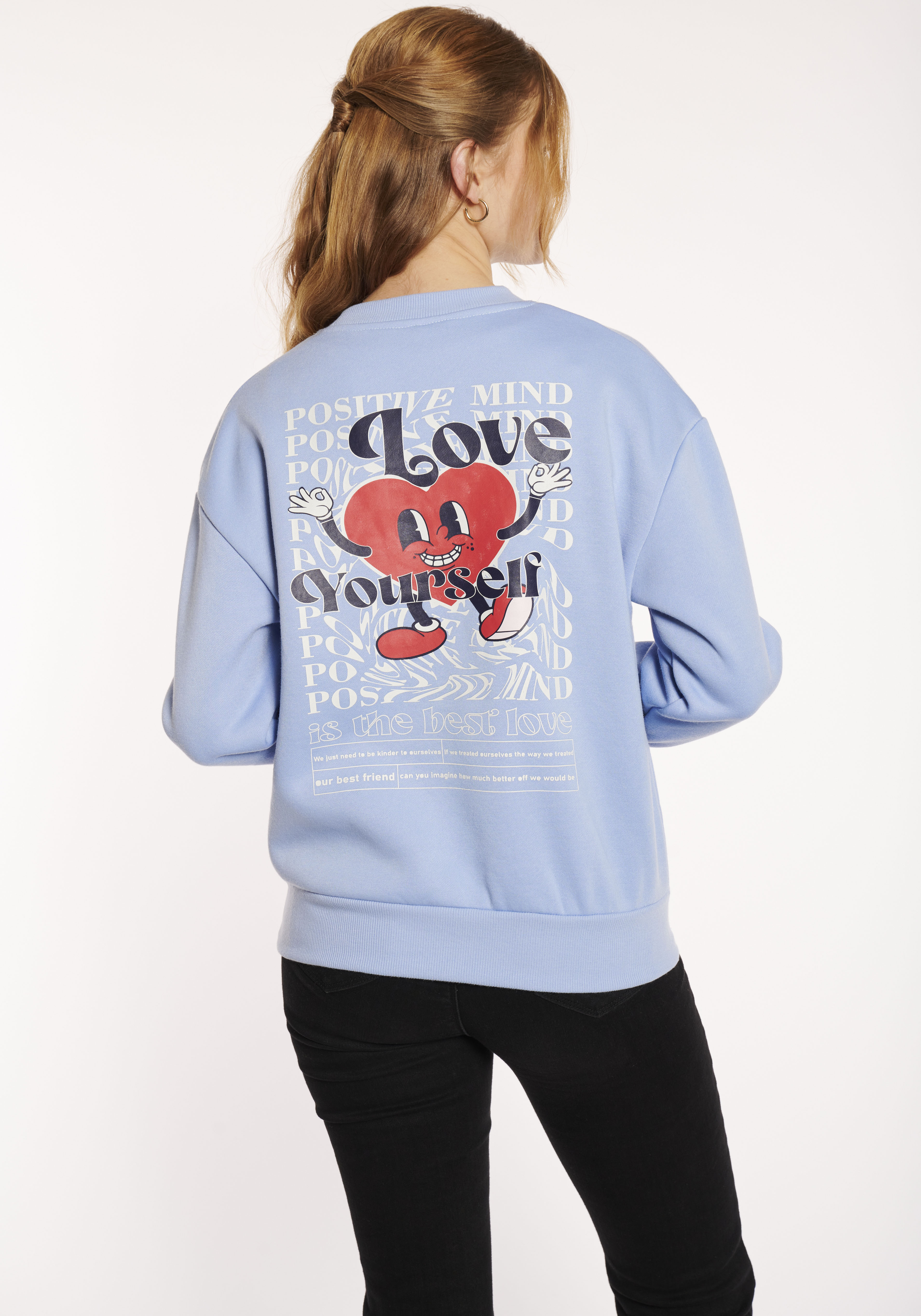 HaILY’S Sweatshirt "LS C SW Mi44lou" günstig online kaufen