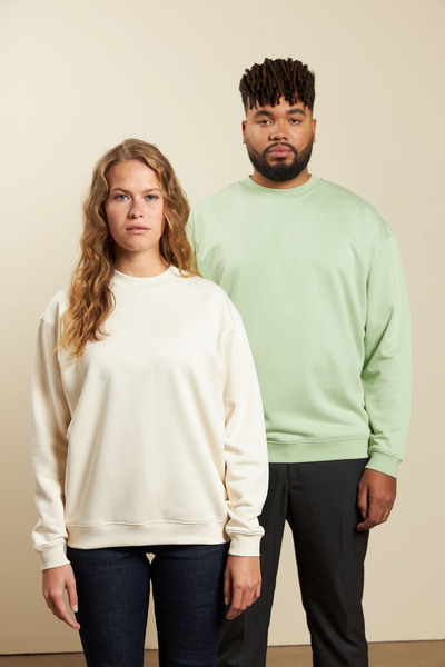 Unisex Sweatshirt "Team Sweat" Aus Bio-baumwolle Und Recycelter Baumwolle günstig online kaufen