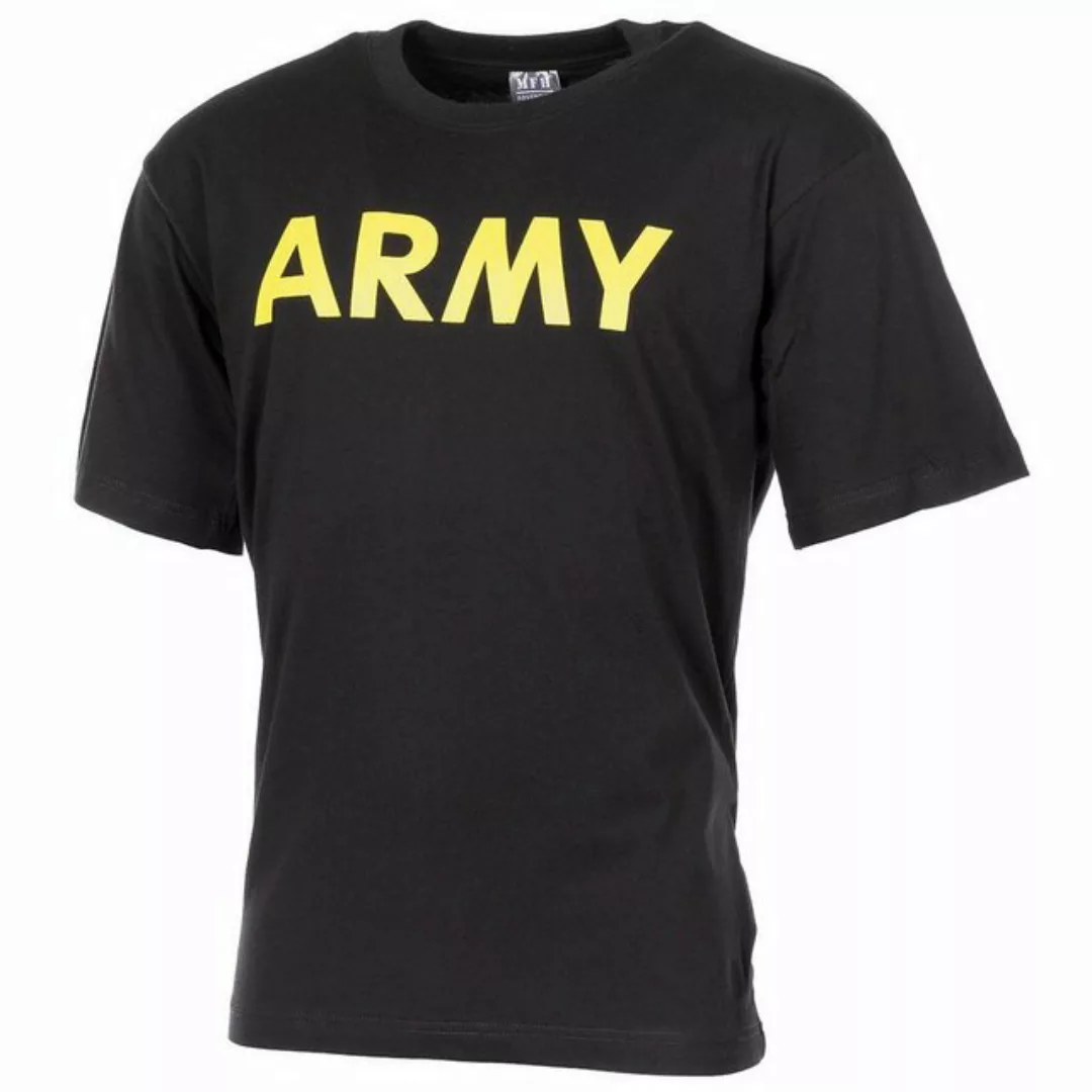 MFH T-Shirt T-Shirt, bedruckt, "Army", schwarz günstig online kaufen