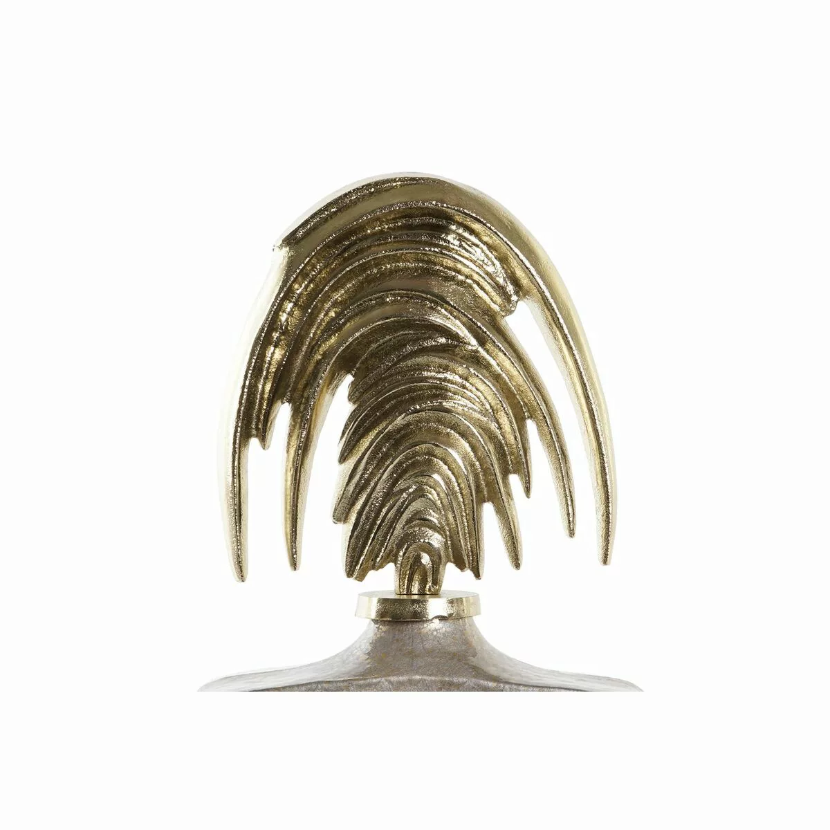 Vase Dkd Home Decor Kristall Beige Golden Aluminium (33 X 15 X 58 Cm) günstig online kaufen